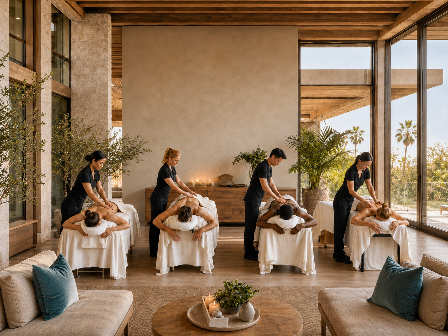 Large Group Spa Parties & Mobile Massage in Temecula & Southern California | I-thriv