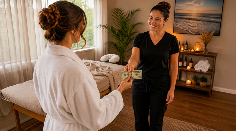 How Much Should You Tip a Mobile Massage Therapist?
