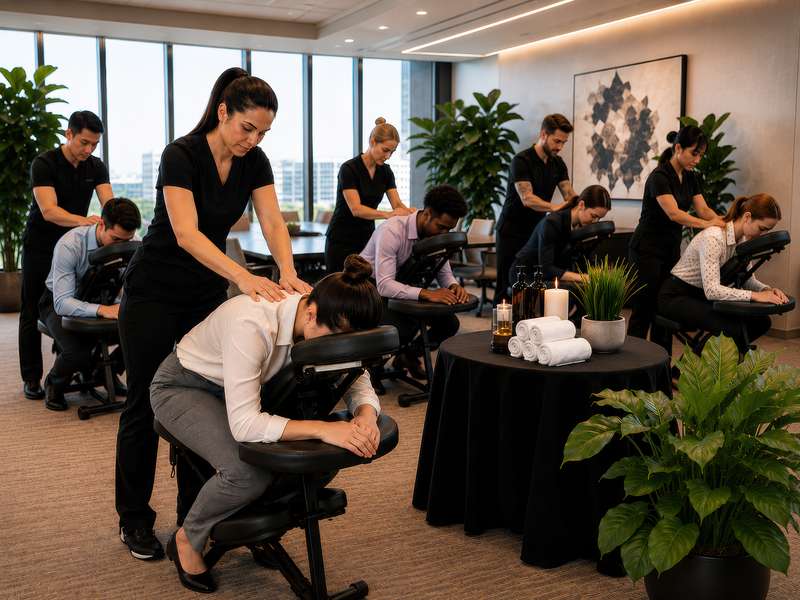 Corporate Chair Massage in Orange County: Why It Works