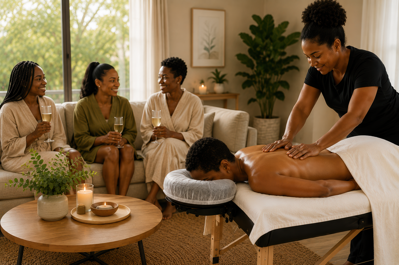 Mobile Spa Parties, Bachelorette & Corporate Wellness